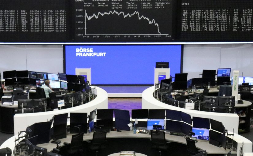 EU stocks mindful, on training course for winning week